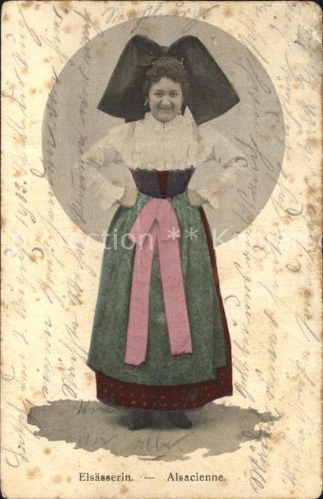 Trachten Alsace Elsässerin Alsacienne