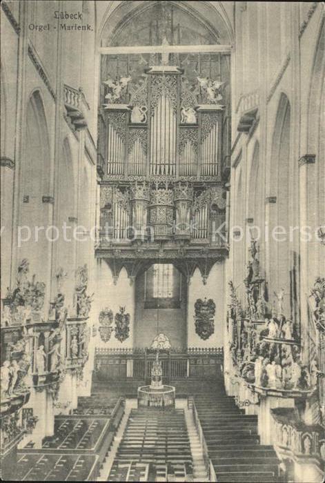Kirchenorgel Lübeck Marienkirche