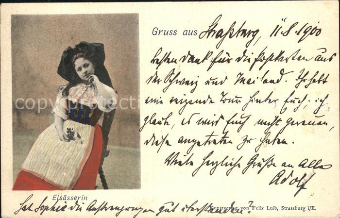 Trachten Alsace Elsässerin