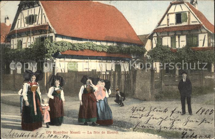 Trachten Alsace Fete de Hoerdt