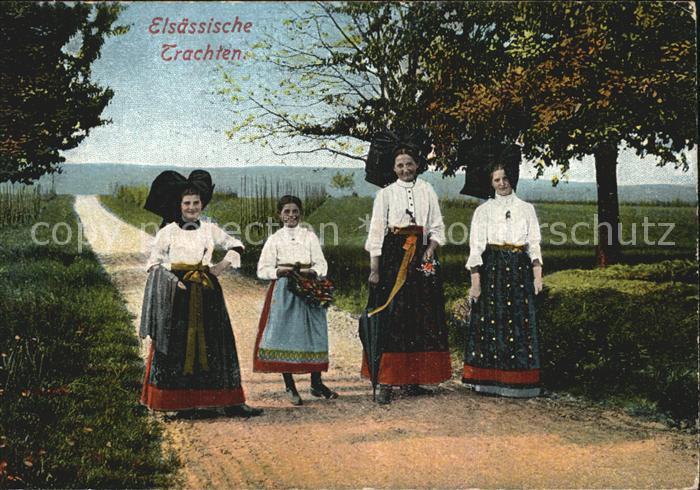 Trachten Alsace Elsässerinnen