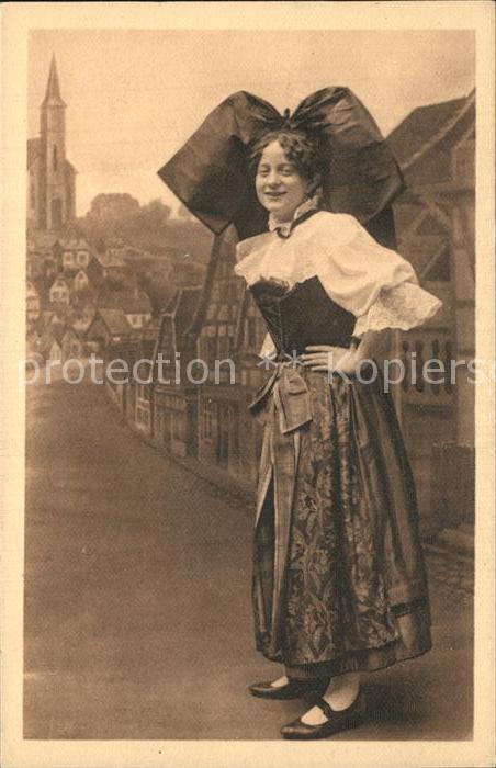 Trachten Alsace Elsässerin