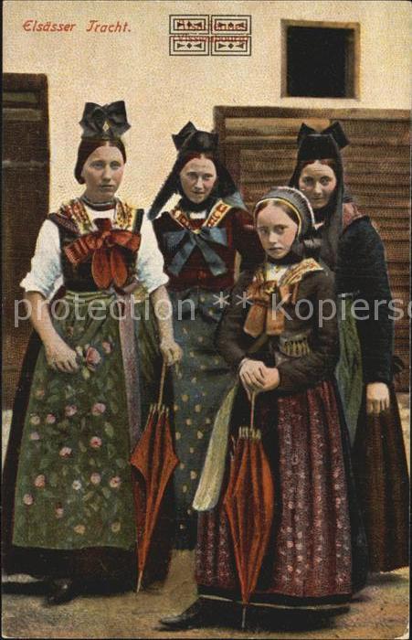 Trachten Alsace Elsässerinnen