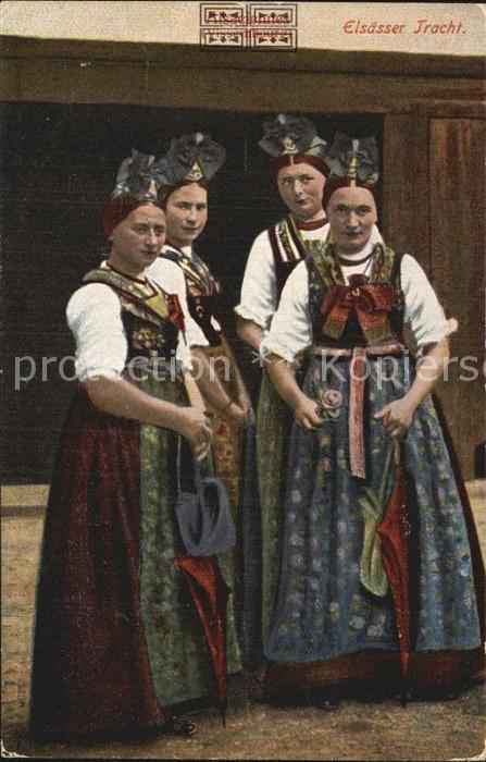 Trachten Alsace Elsässerinnen