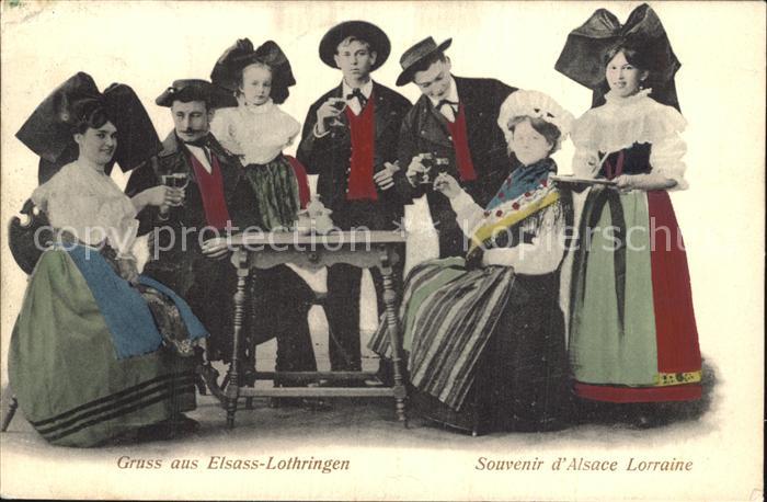 Trachten Alsace Elsass Lothringen