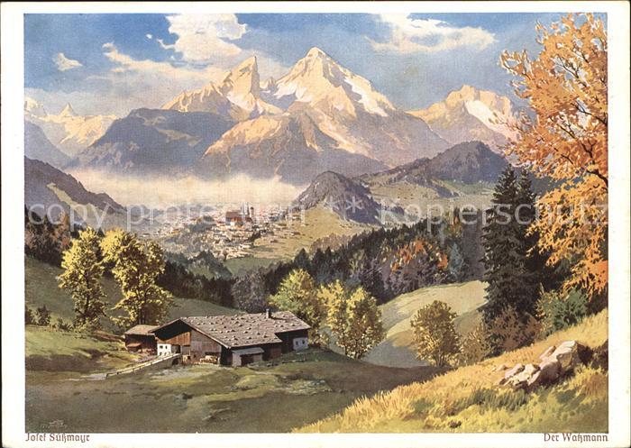 Verlag Wiechmann Nr. 369 Josef Süssmayr Der Watzmann
