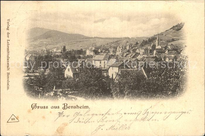 Bensheim Bergstrasse Panorama