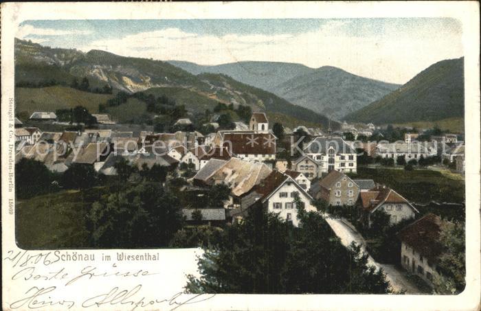 Schoenau Schwarzwald Panorama