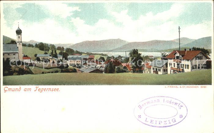 Gmund Tegernsee Panorama