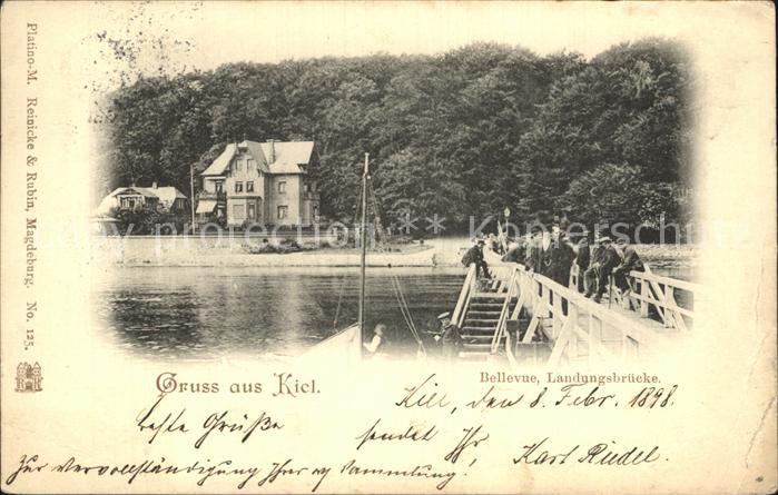 KIEL  CITY Bellevue Landungsbruecke