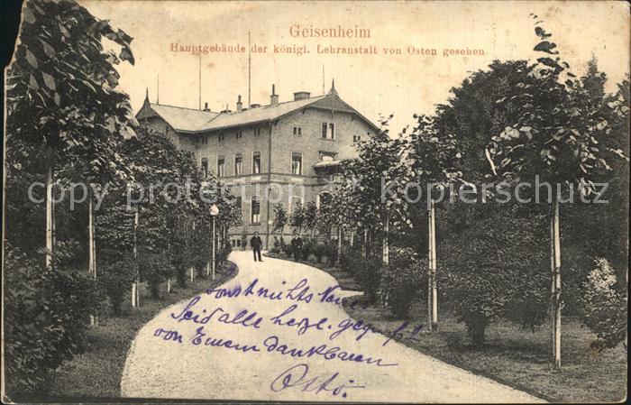 Geisenheim Hauptgebaeude der kgl Lehranstalt