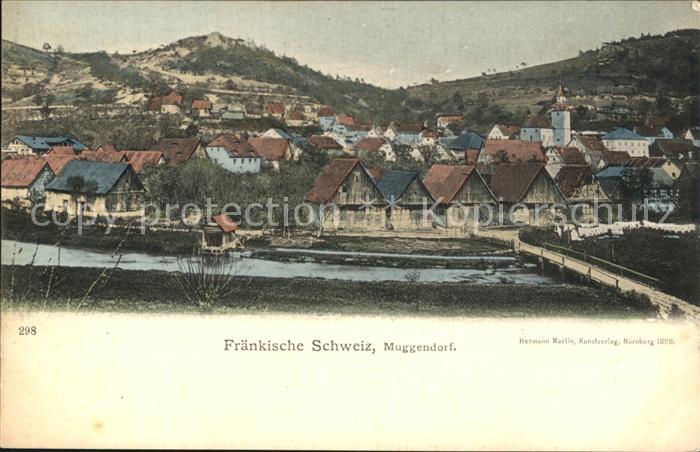 Muggendorf Fraenkische Schweiz Panorama