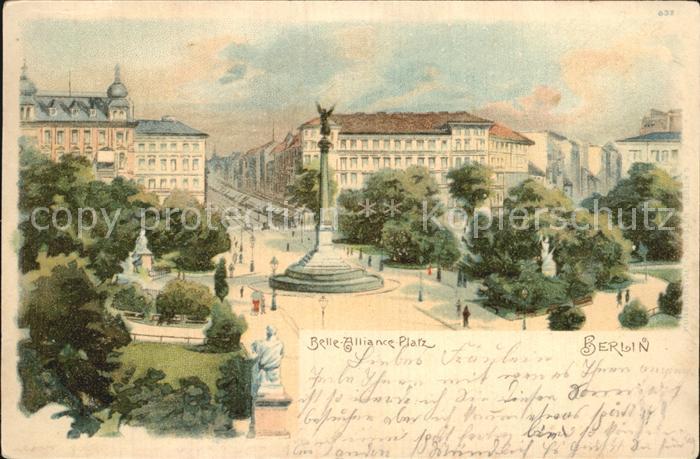 BERLIN CITY Belle Alliance Platz