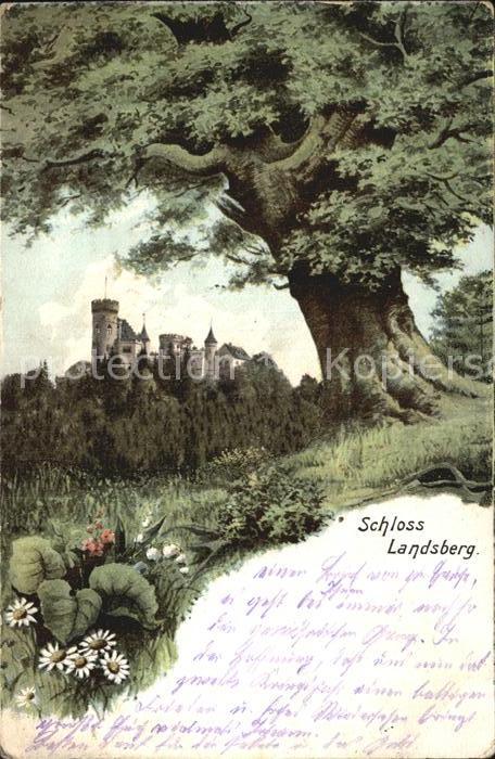 Meiningen Thueringen Schloss Landsberg