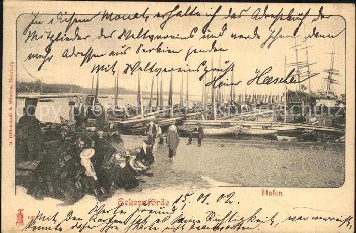 ECKERNFoeRDE Ostseebad Hafenpartie