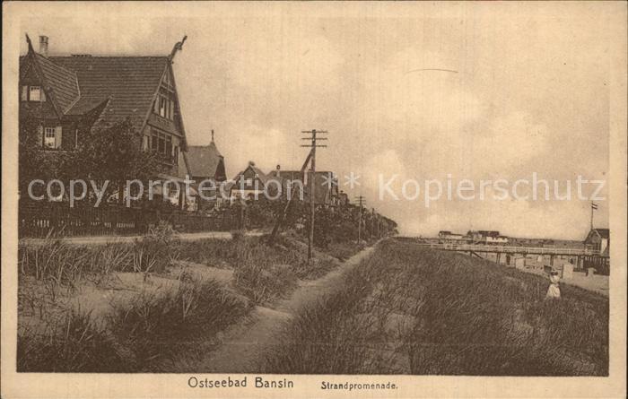 Bansin Ostseebad Strandpromenade