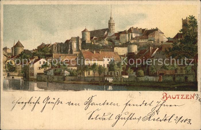 Bautzen Sachsen Teilansicht Schloss