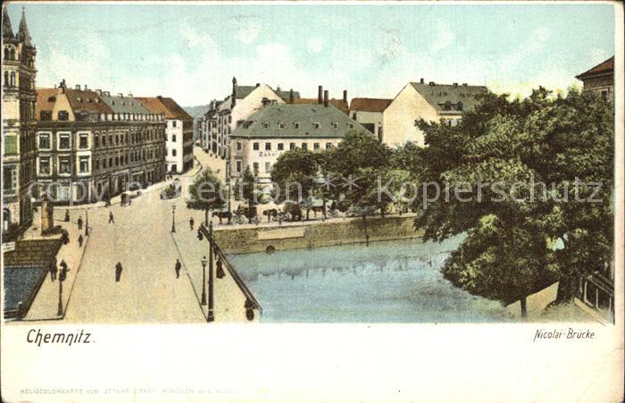 CHEMNITZ Sachsen Nicolai Bruecke