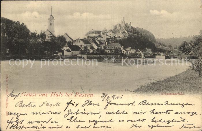 Hals Passau Teilansicht Burgruine