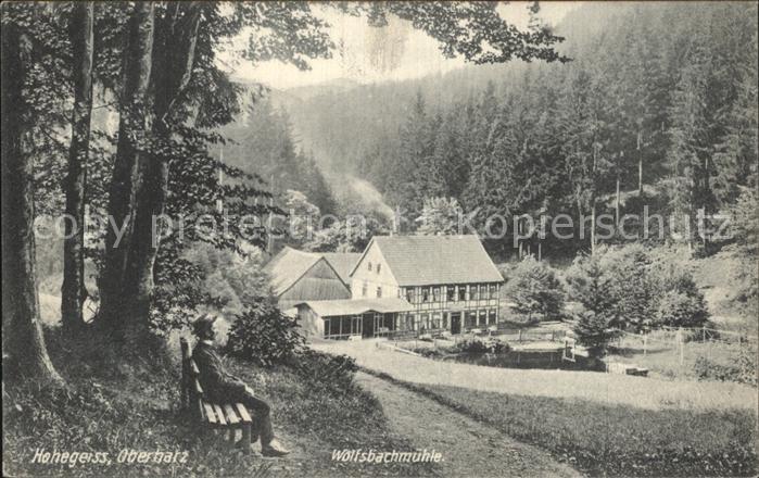 Hohegeiss Harz Wolfsbachmuehle