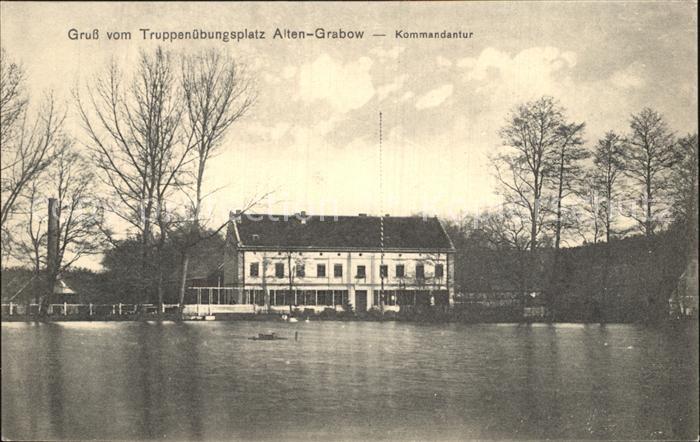 Altengrabow Truppenuebungsplatz Kommandantur