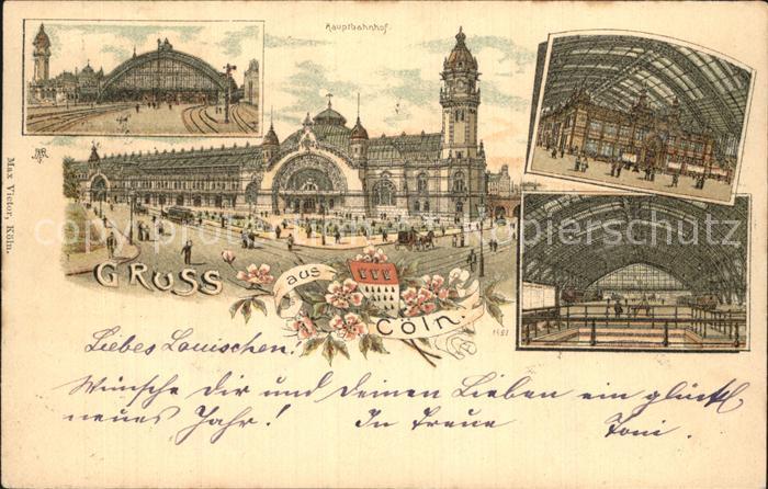 Coeln Rhein Hauptbahnhof Details