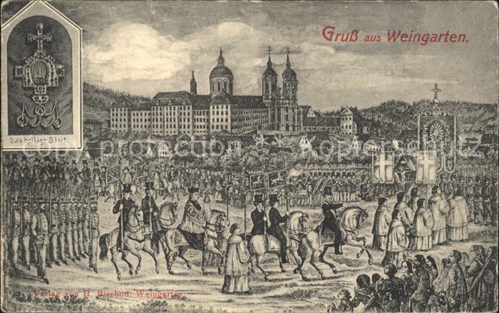Weingarten Wuerttemberg Blutritt Das hl Blut Basilika