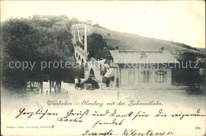 Wiesbaden Neroberg mit Zahnradbahn