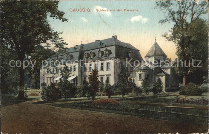 Gaussig Schloss Parkseite