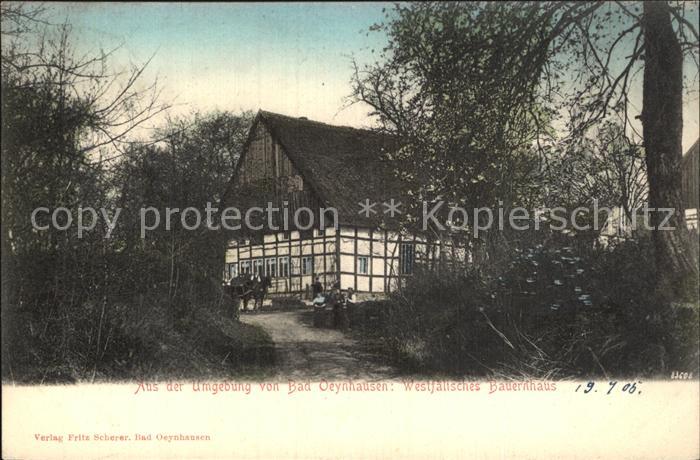 Bad Oeynhausen Westfaelisches Bauernhaus