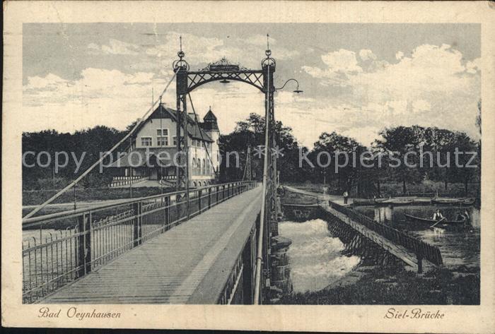 Bad Oeynhausen Siel Bruecke