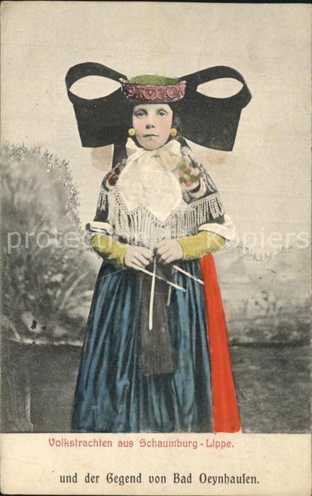 Bad Oeynhausen Volkstrachten aus Schaumburg Lippe