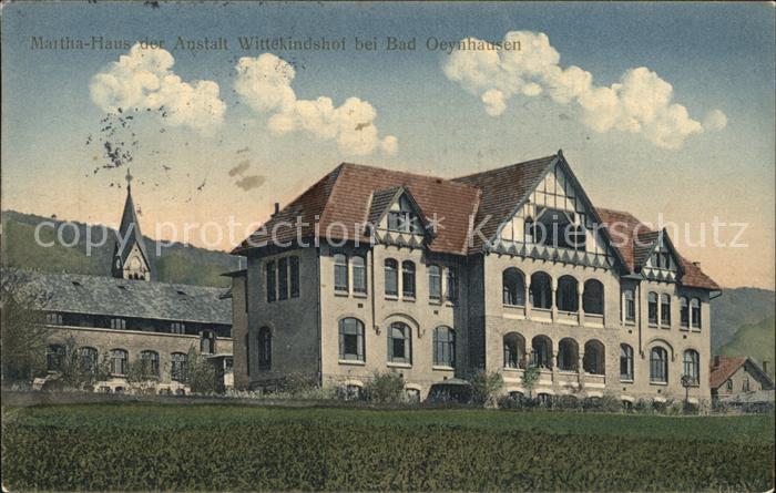 Bad Oeynhausen Martha Haus der Anstalt Wittekindshof