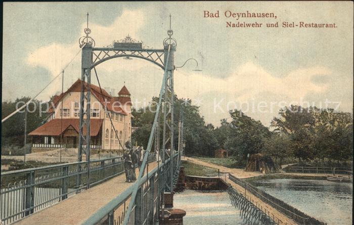 Bad Oeynhausen Nadelwehr und Siel Restaurant