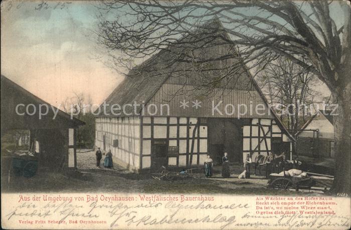 Bad Oeynhausen Westfaelisches Bauernhaus