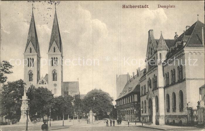 Halberstadt Dom Domplatz