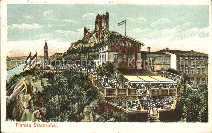 Koenigswinter Plateau Drachenfels