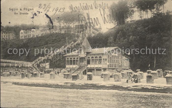 Sellin Ruegen Strandpartie