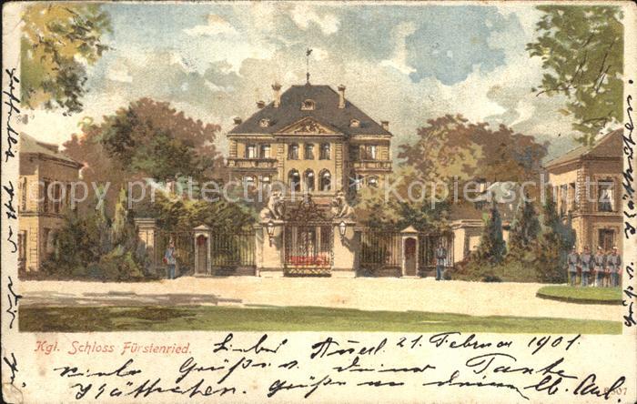 Muenchen Bayern Kgl Schloss Fuerstenried