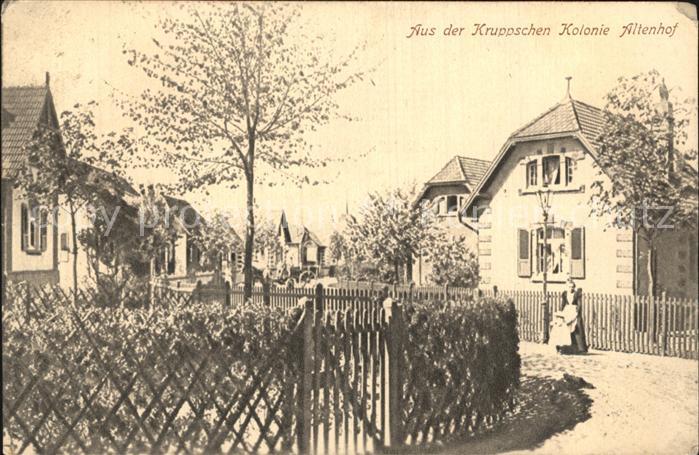 Essen Ruhr Aus der Kruppschen Kolonie Altenhof