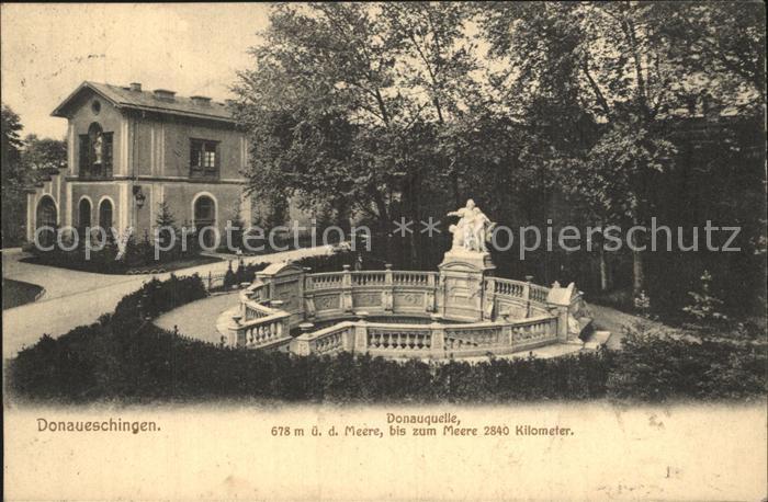 Donaueschingen Donauquelle