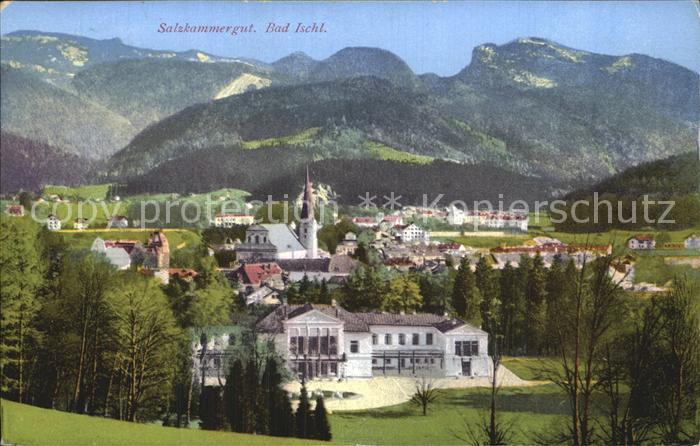 Ischl Salzkammergut Bad Kirche Ansicht