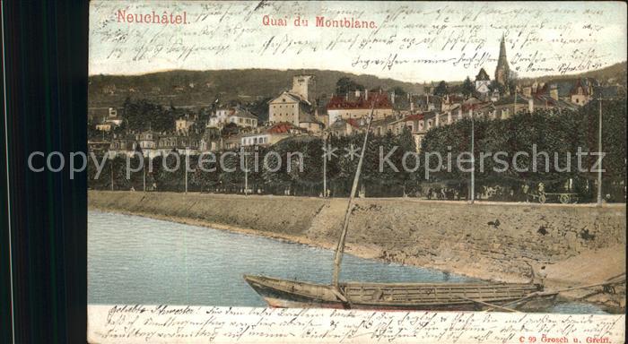 Neuchatel NE Quai du Montblanc