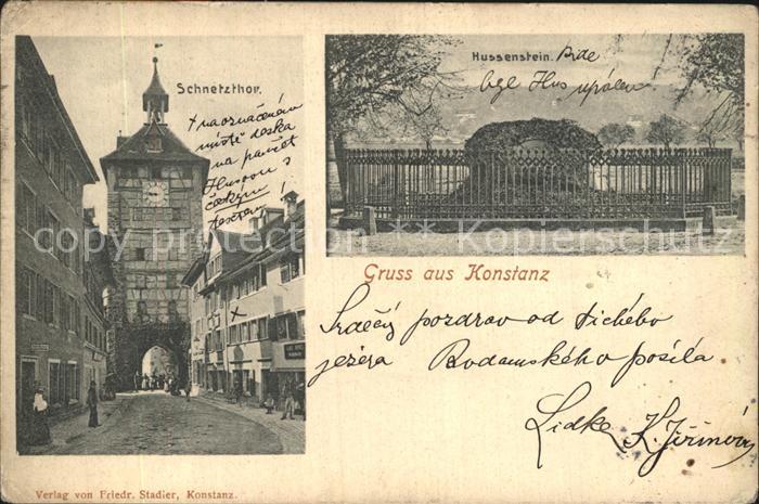 Konstanz Bodensee Schnetztor Hussenstein