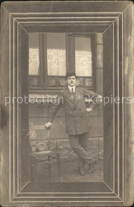 HAMBURG  CITY Junger Mann