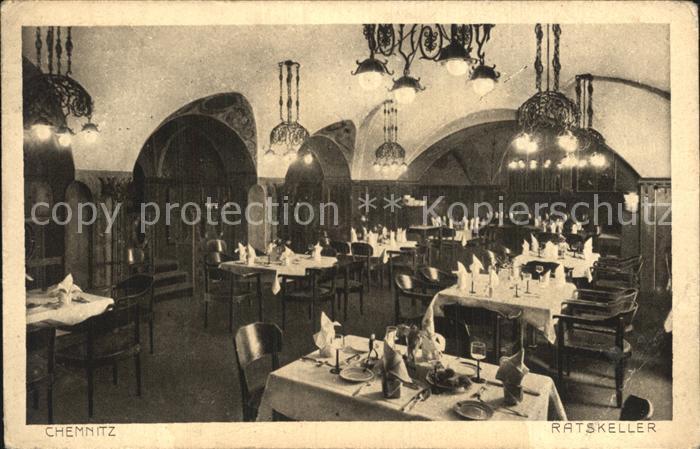 CHEMNITZ Sachsen Ratskeller Restaurant