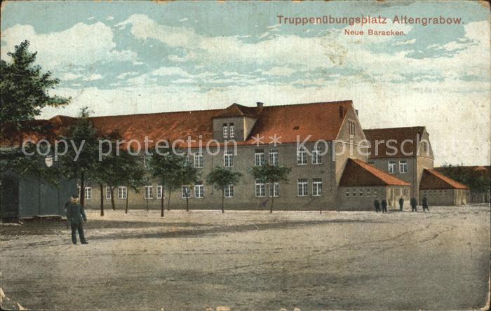 Altengrabow Truppenuebungsplatz Neue Baracken