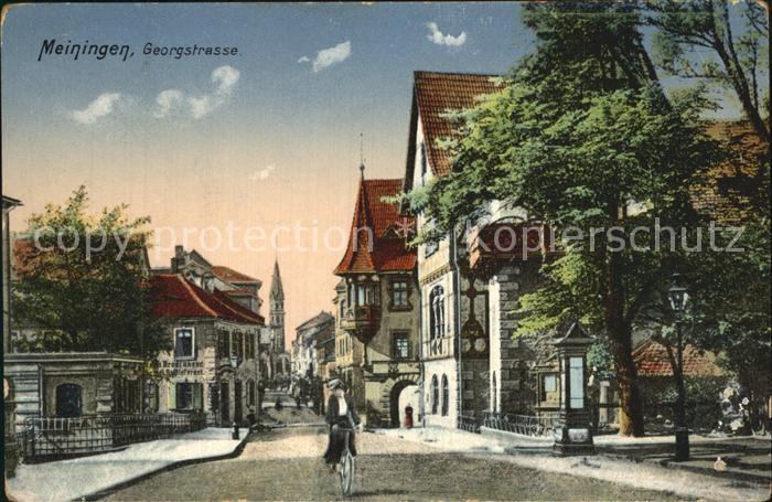 Meiningen Thueringen Georgstrasse