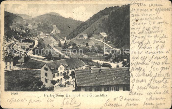Gutachtal Partie beim Bahnhof Schwarzwald