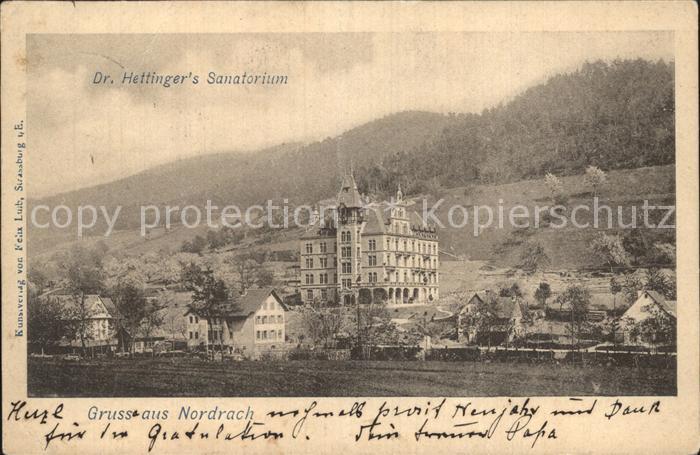 Nordrach Dr Hettingers Sanatorium